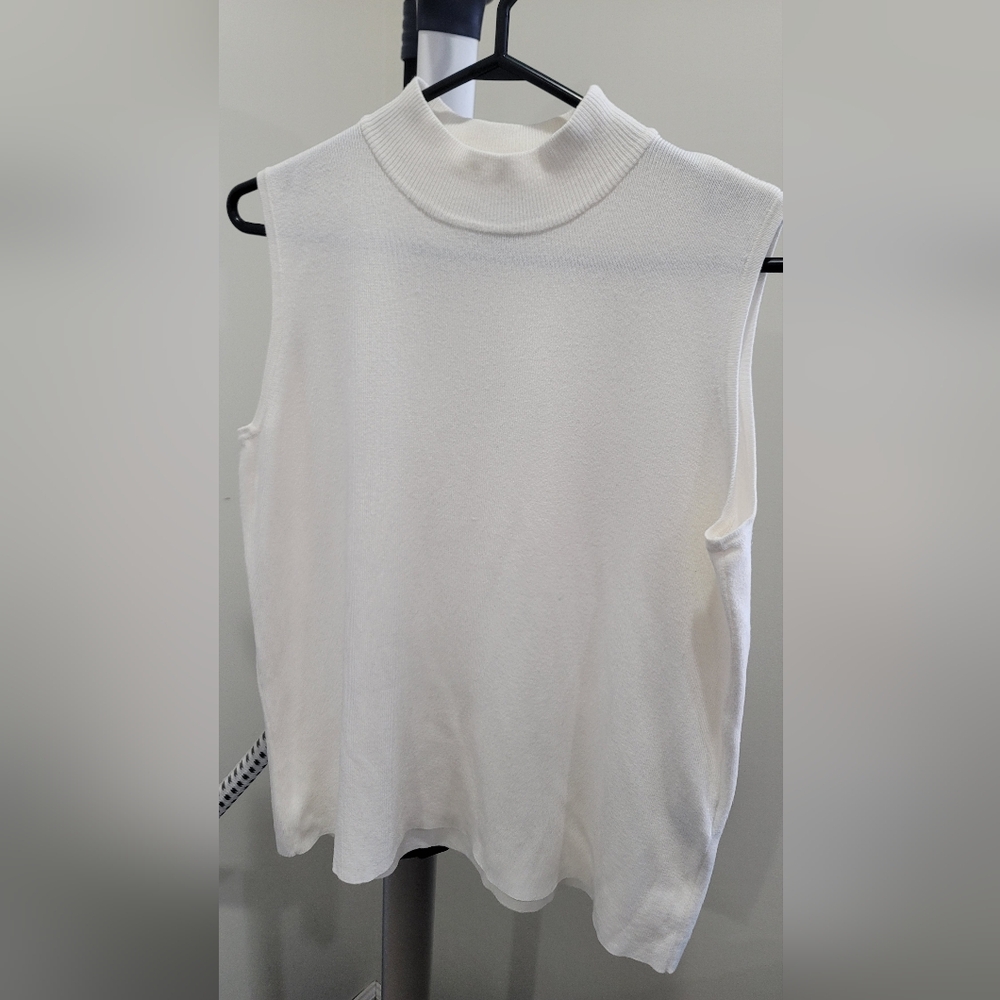 TanJay Classic White Tank Top
